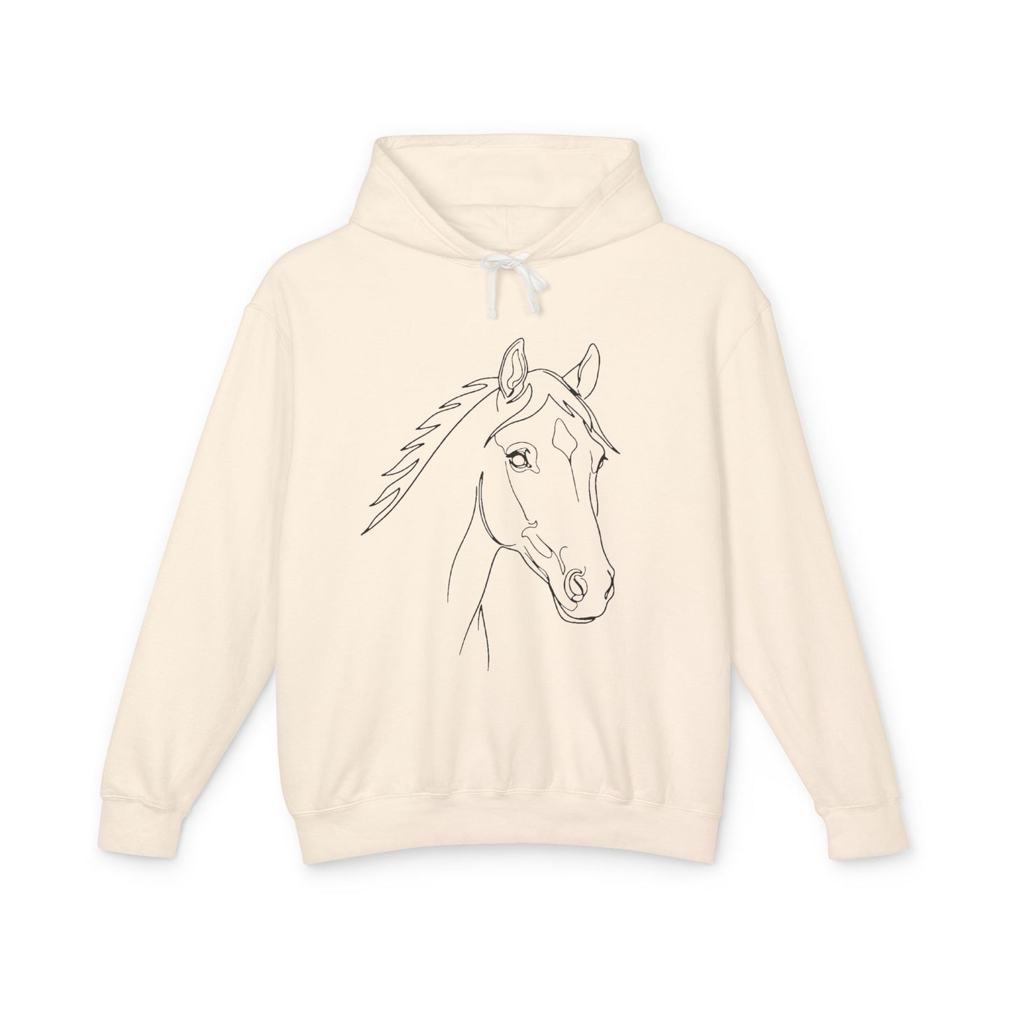 Horse Portrait Sketch - Hoodie