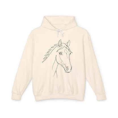 Horse Portrait Sketch - Hoodie