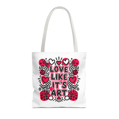Love Like It's Art - Tote Bag
