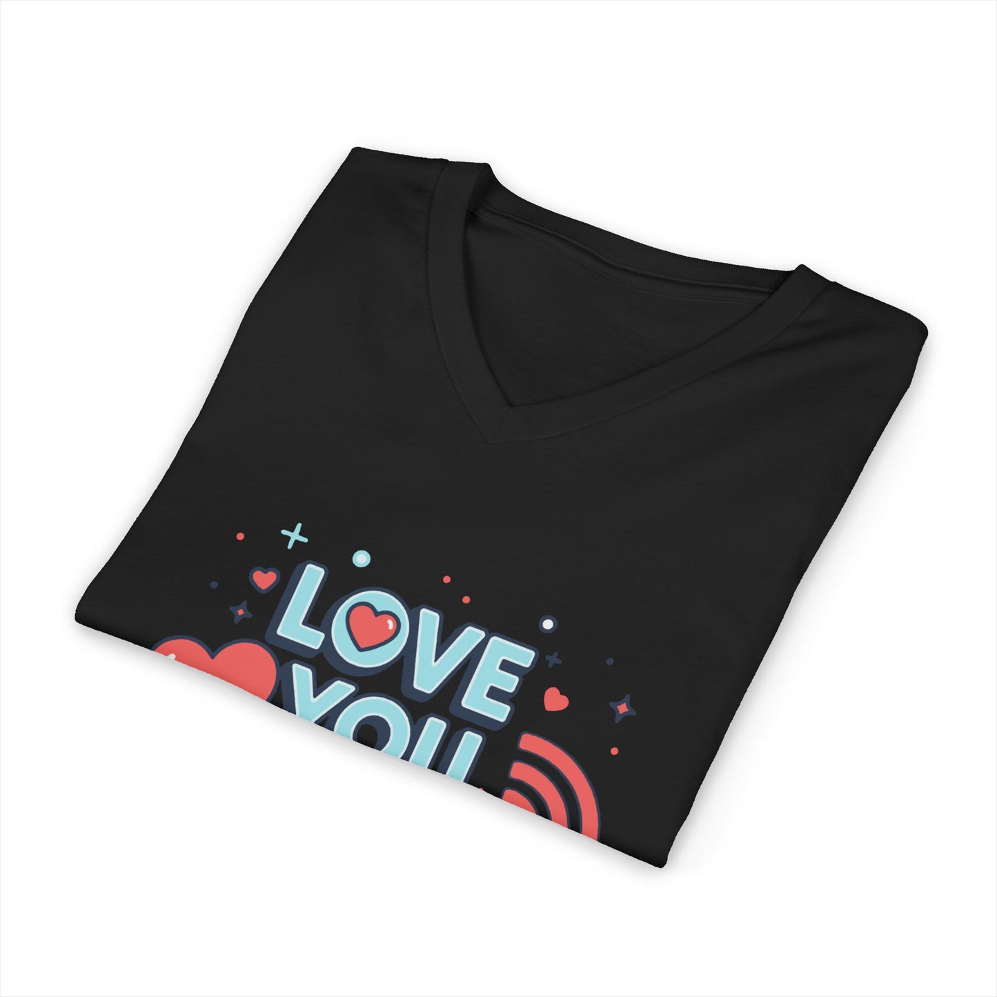 Love You More Than Wi-Fi - V-Neck Tee