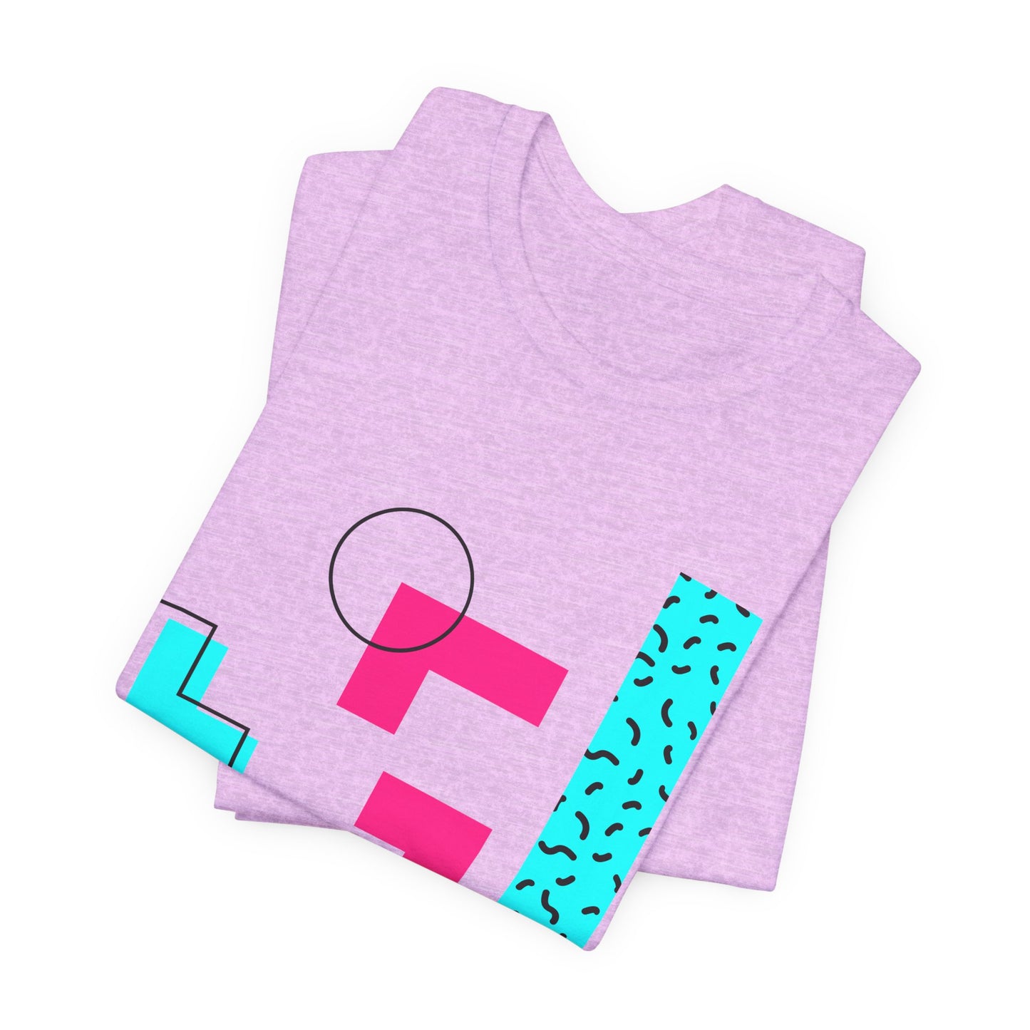Retro Geometric Vibes - T-Shirt