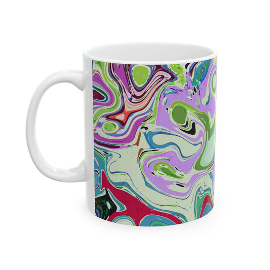 Vibrant Multi‑Color Swirl - Mug
