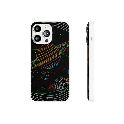 Galaxy-Inspired Flexi Cases, Vibrant Phone Covers, Space-Themed Accessories, Cosmic Gifts for Astronomers, Unique Phone Protectors