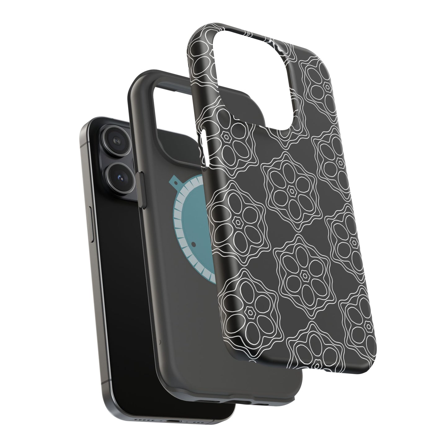 Geometric Sacred Flower - Magnetic Phone Case