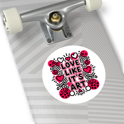 Love Like It's Art - Stickers