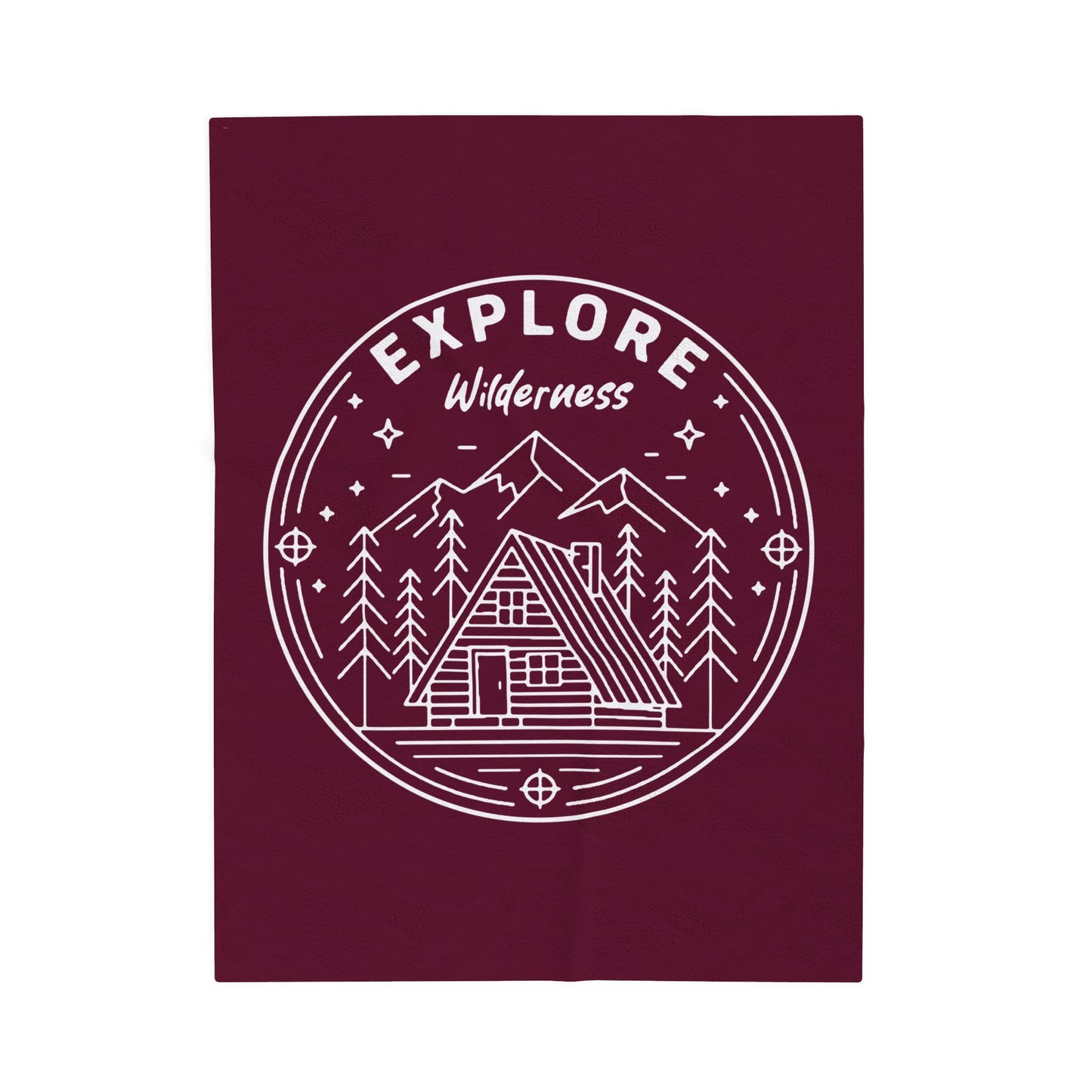 Explore Wilderness - Plush Blanket
