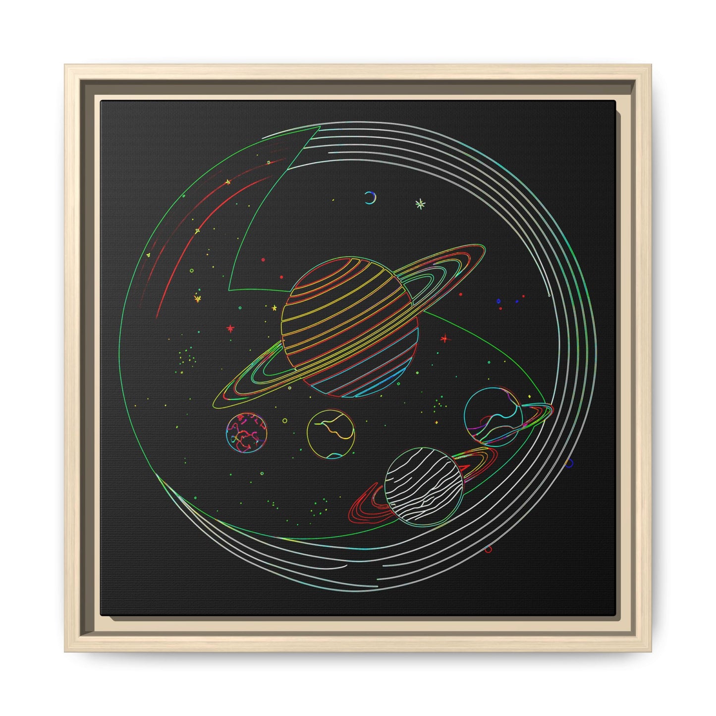 COSMOFX - Framed Canvas