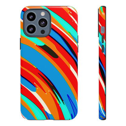 Abstract Color Swirl - Phone Case