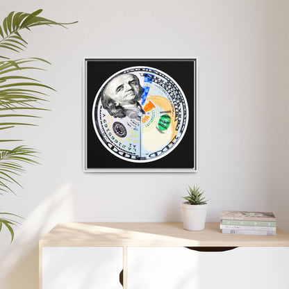 THE MOONEY - Framed Canvas