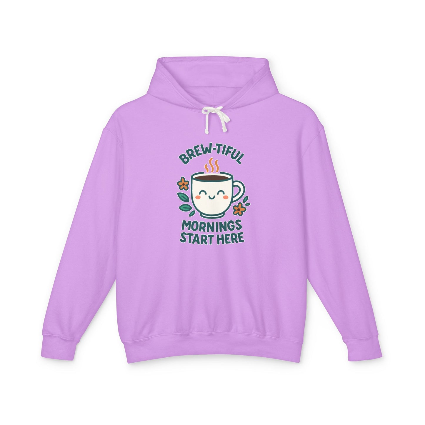 Brew-tiful Mornings Start Here - Hoodie