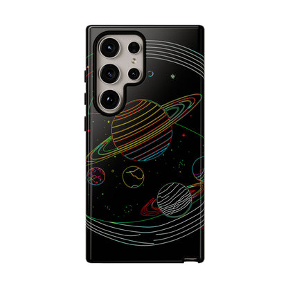 Galactic Tough Phone Case, Starry Space Protection, Unique Gift for Astronomers, Celestial Accessories, Trendy Space Lovers