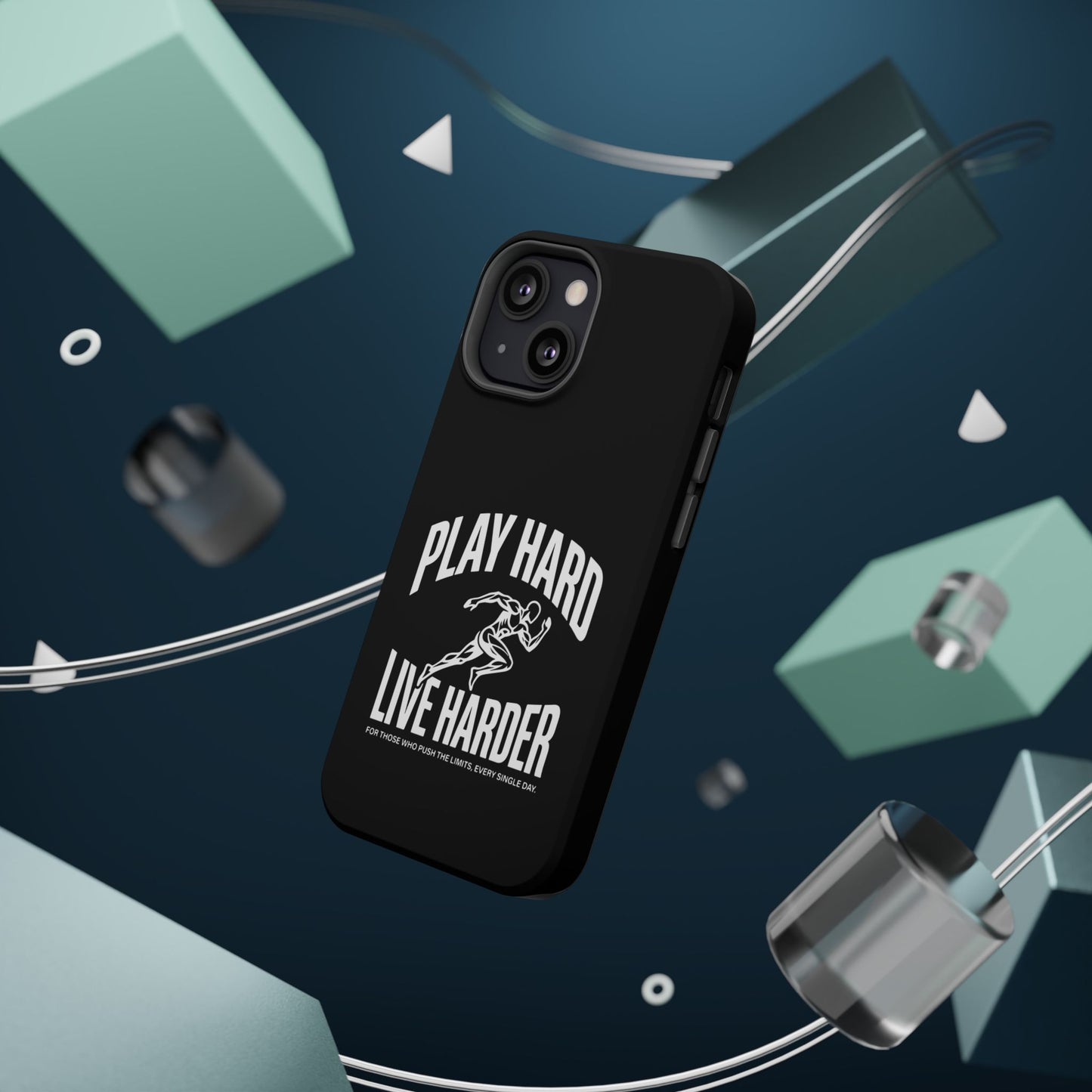 Play Hard / Live Harder - Magnetic Phone Case