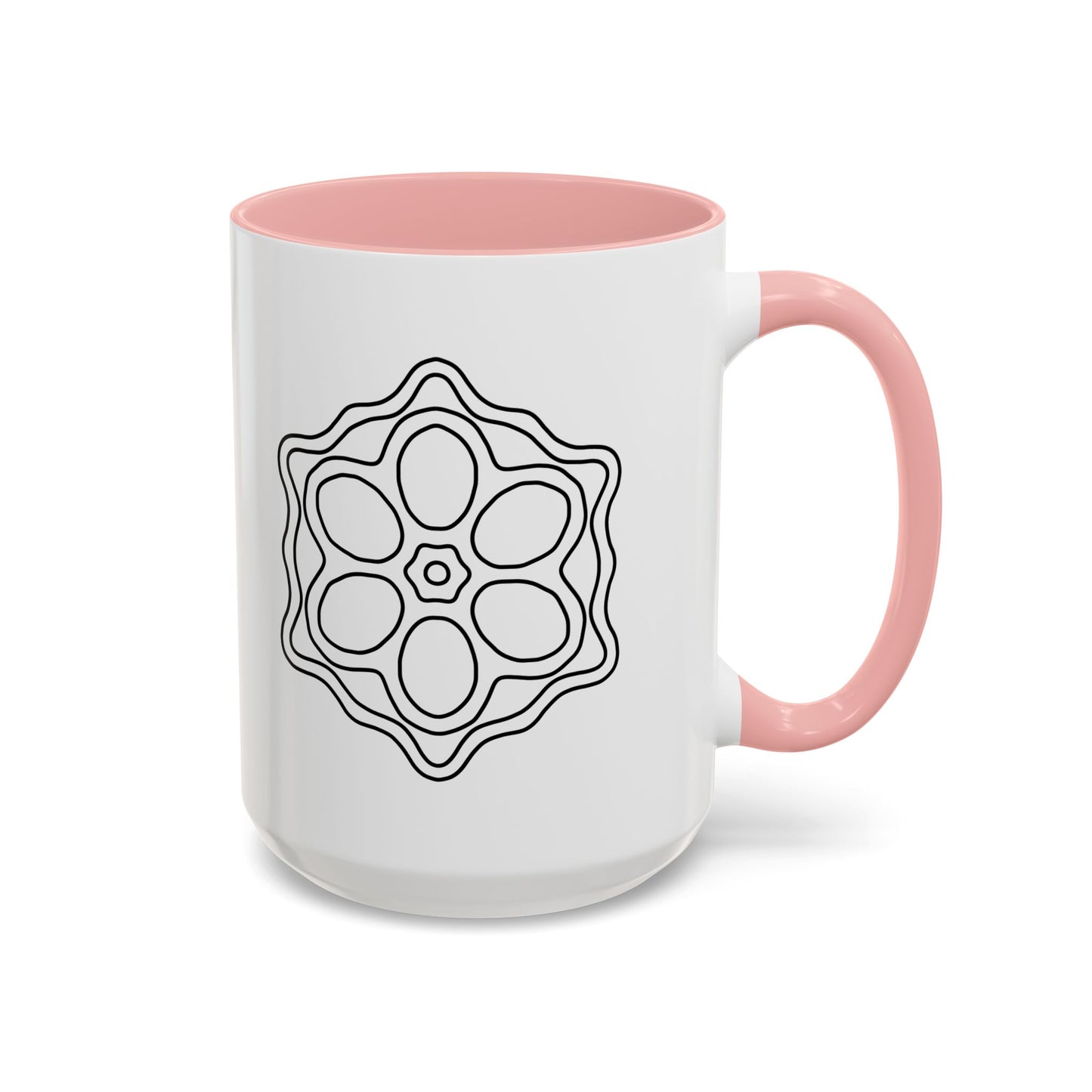Elegant Floral Accent Coffee Mug, Perfect for Home, Office, Gifts, Birthdays, Inspirational Quotes, Tea Lovers