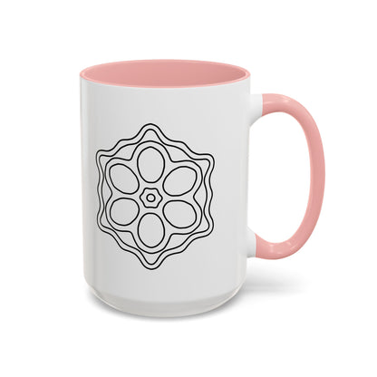 Elegant Floral Accent Coffee Mug, Perfect for Home, Office, Gifts, Birthdays, Inspirational Quotes, Tea Lovers