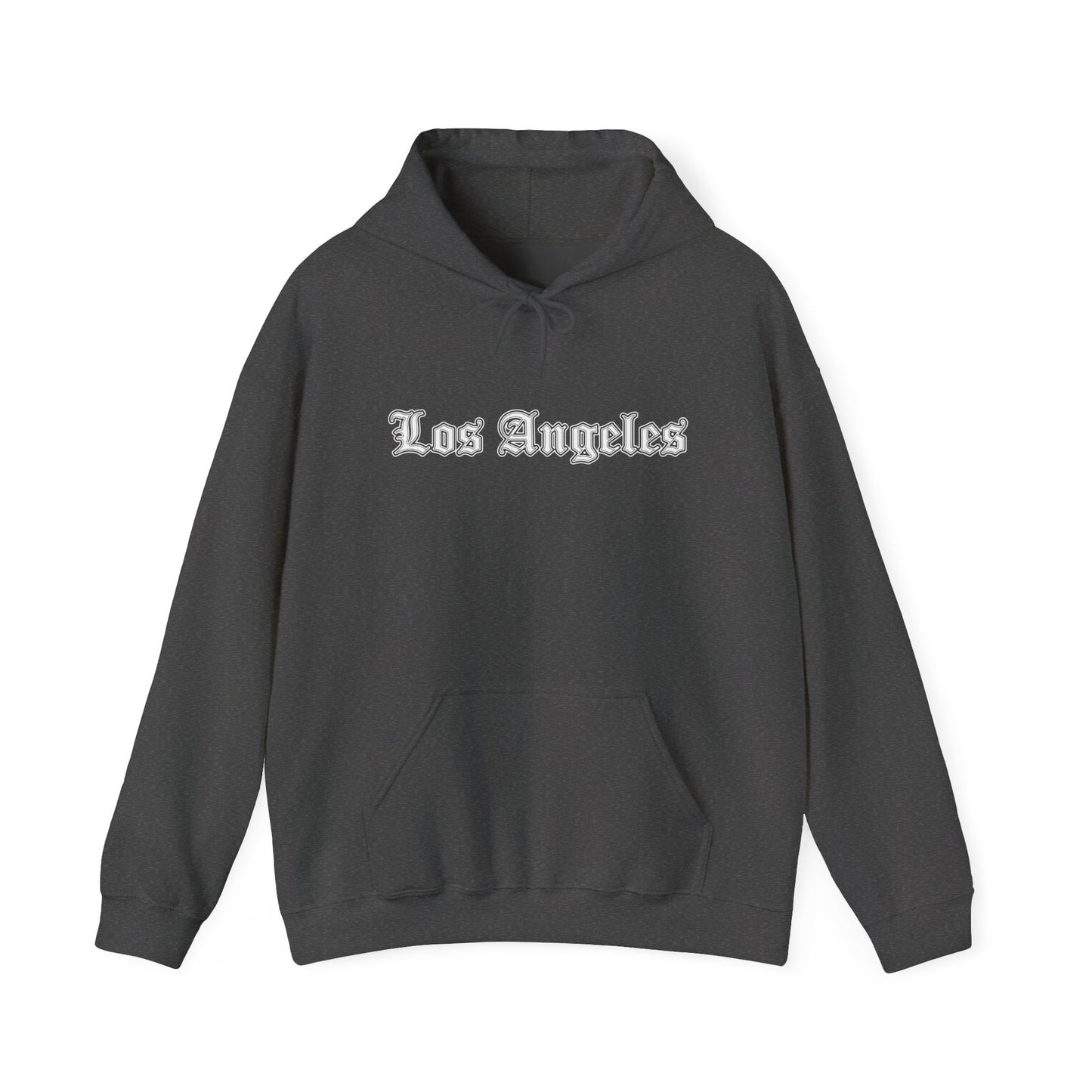 Los Angeles Gothic Hoodie - Cozy Streetwear, Unisex Sweatshirt, Perfect for Casual Outfits, Gift for Travelers, Vintage Aesthetic