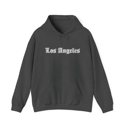 Los Angeles Gothic Hoodie - Cozy Streetwear, Unisex Sweatshirt, Perfect for Casual Outfits, Gift for Travelers, Vintage Aesthetic