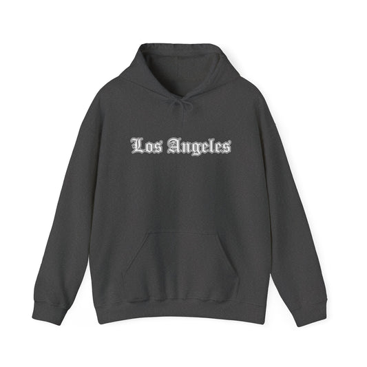 Los Angeles Gothic Hoodie - Cozy Streetwear, Unisex Sweatshirt, Perfect for Casual Outfits, Gift for Travelers, Vintage Aesthetic