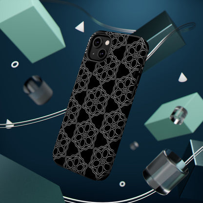 Geometric Sacred Flower - Magnetic Phone Case
