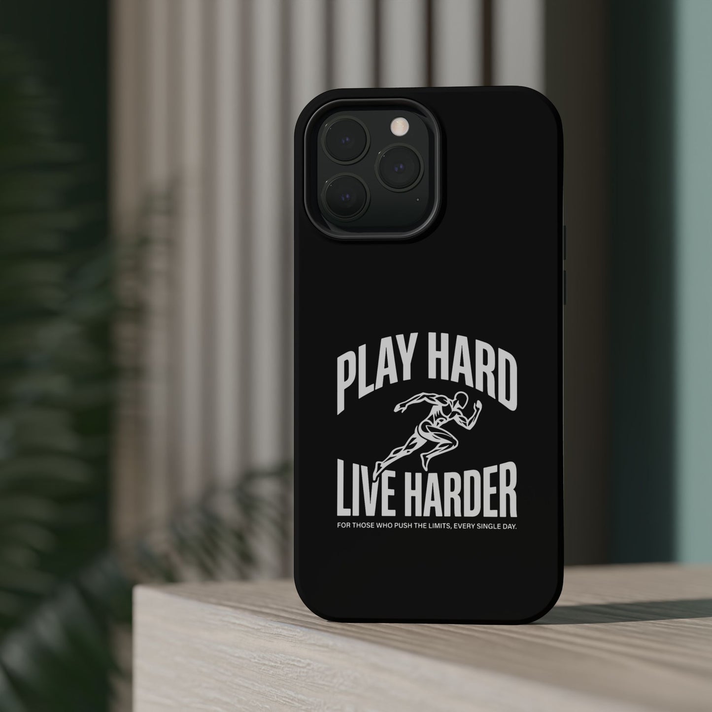 Play Hard / Live Harder - Magnetic Phone Case