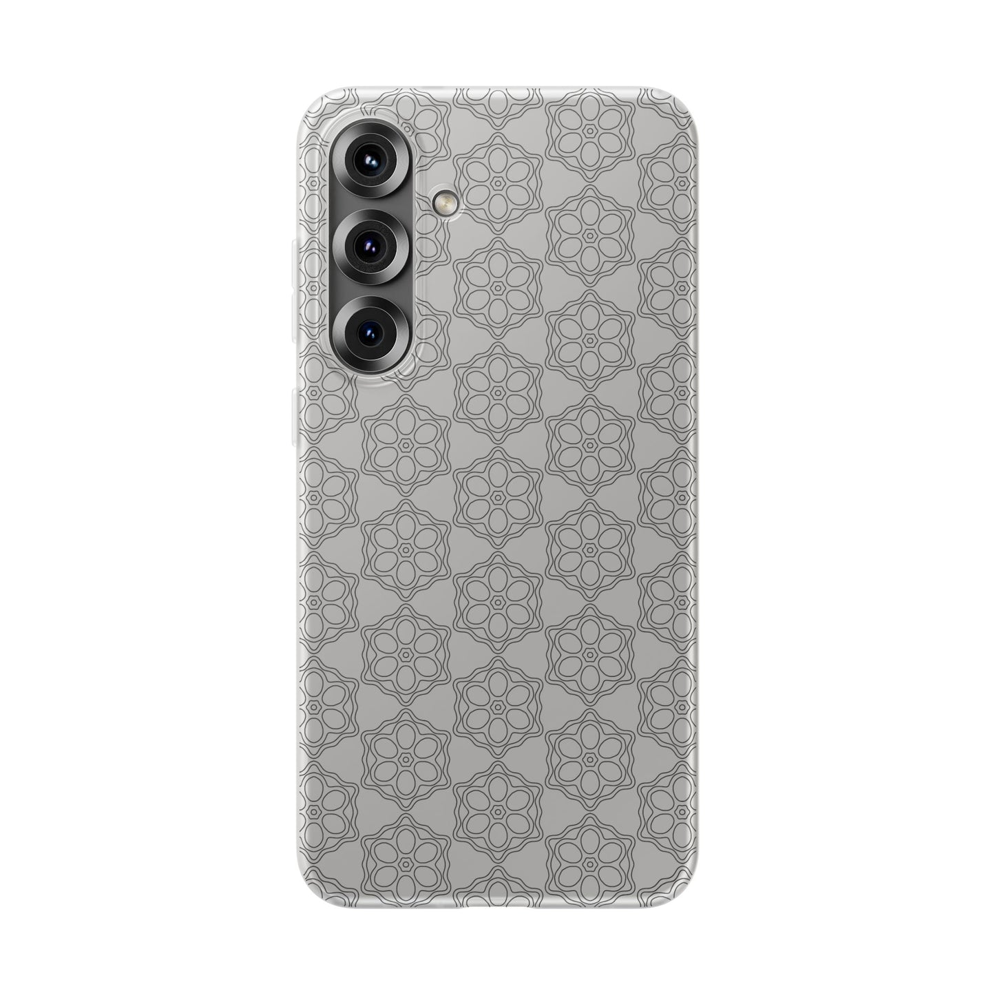 Elegant Geometric Phone Case, Stylish Flexi Case for Everyday Use, Slim Fit, Gift Idea, Trendy Accessory, Minimalist Design