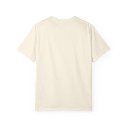 Garment-Dyed Inspirational "Brew-tiful Mornings" T-shirt, Casual Tee, Unisex Shirt, Motivational Top, Soft Cotton T-Shirt, Everyday Wear