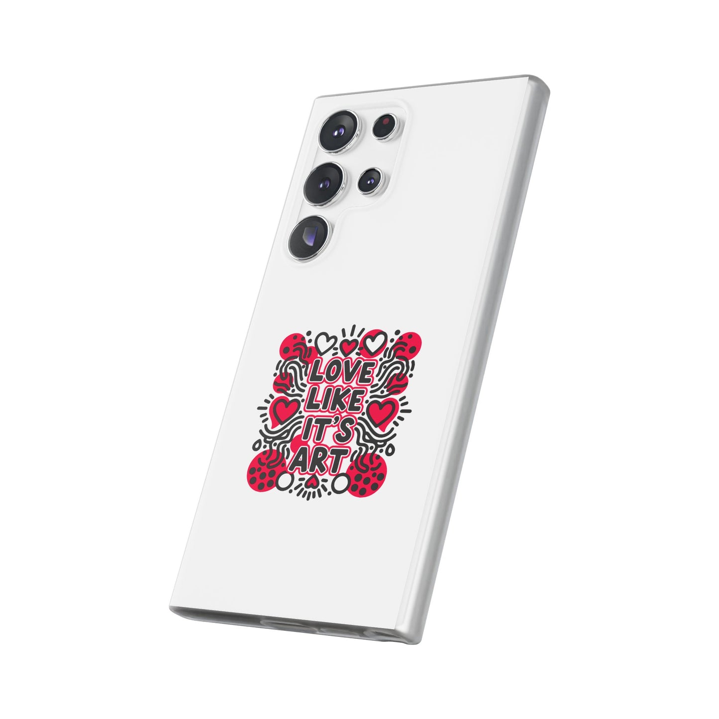 Love Like It's Art - Flexi Phone Case