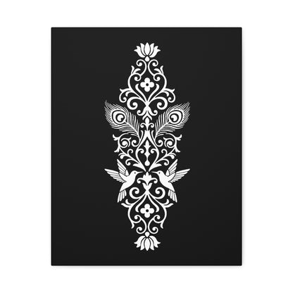 Hummingbird Soulmates - Stretched Canvas