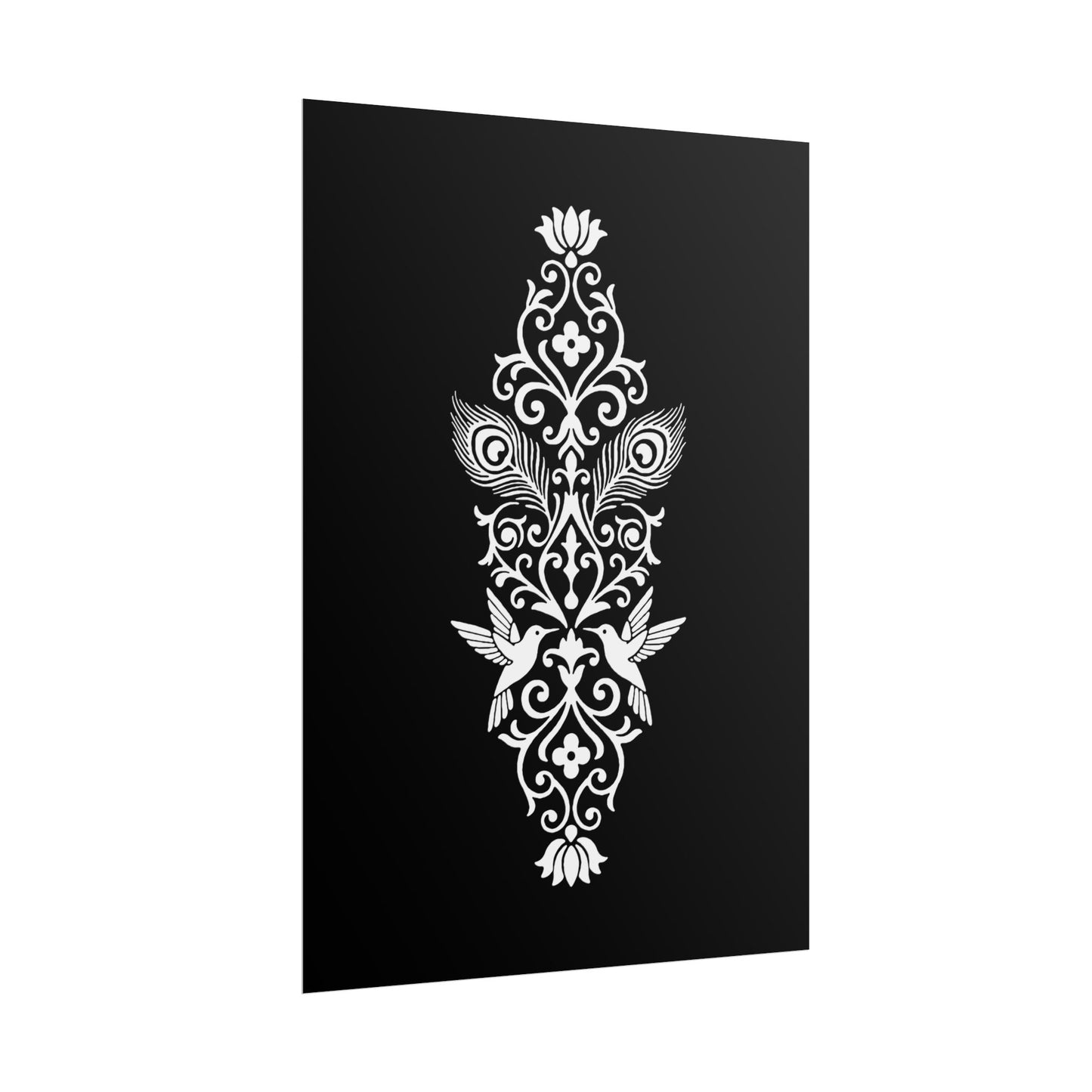 Hummingbird Soulmates - Rolled Poster