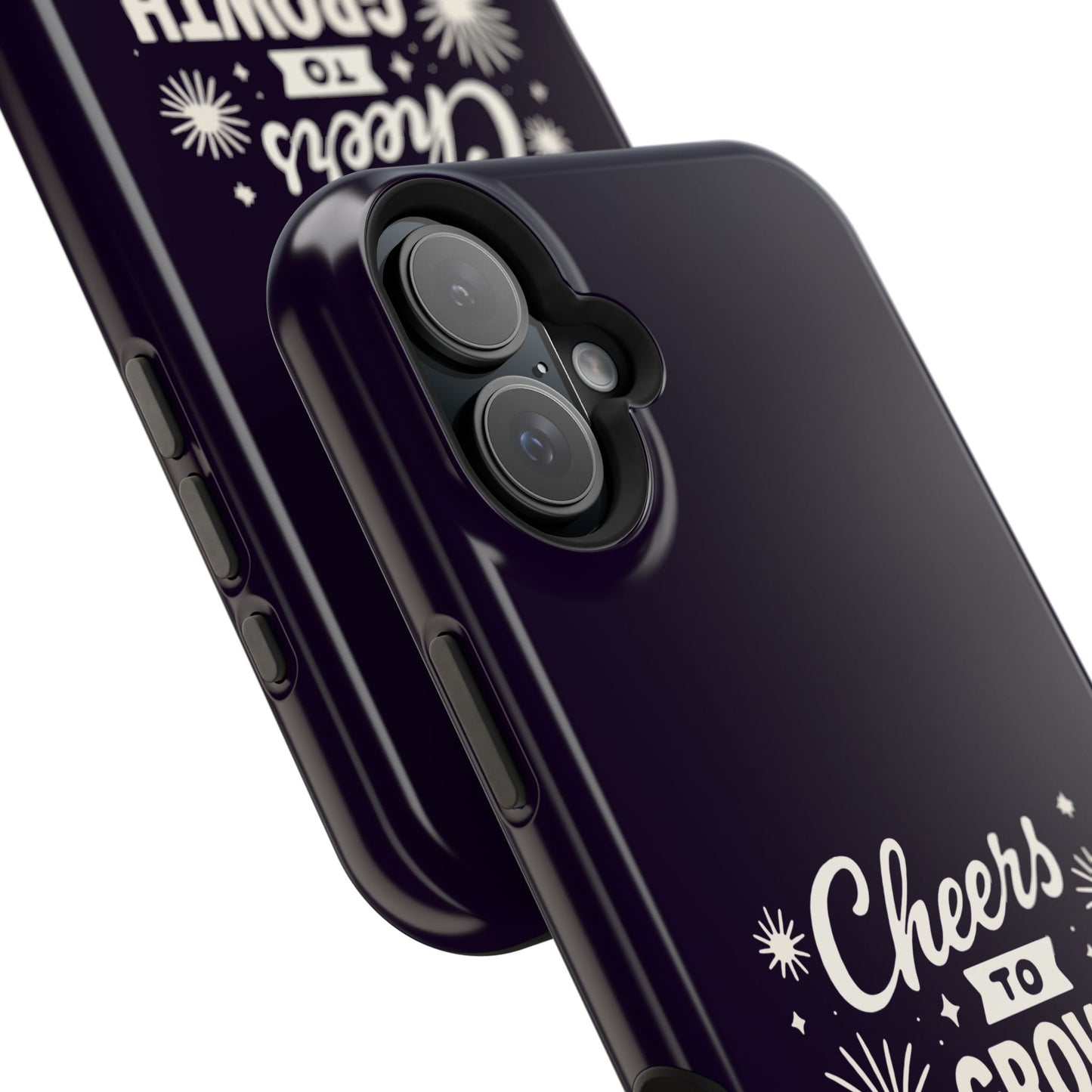 Cheers to Growth, Glow & Goals - Magnetic Phone Case