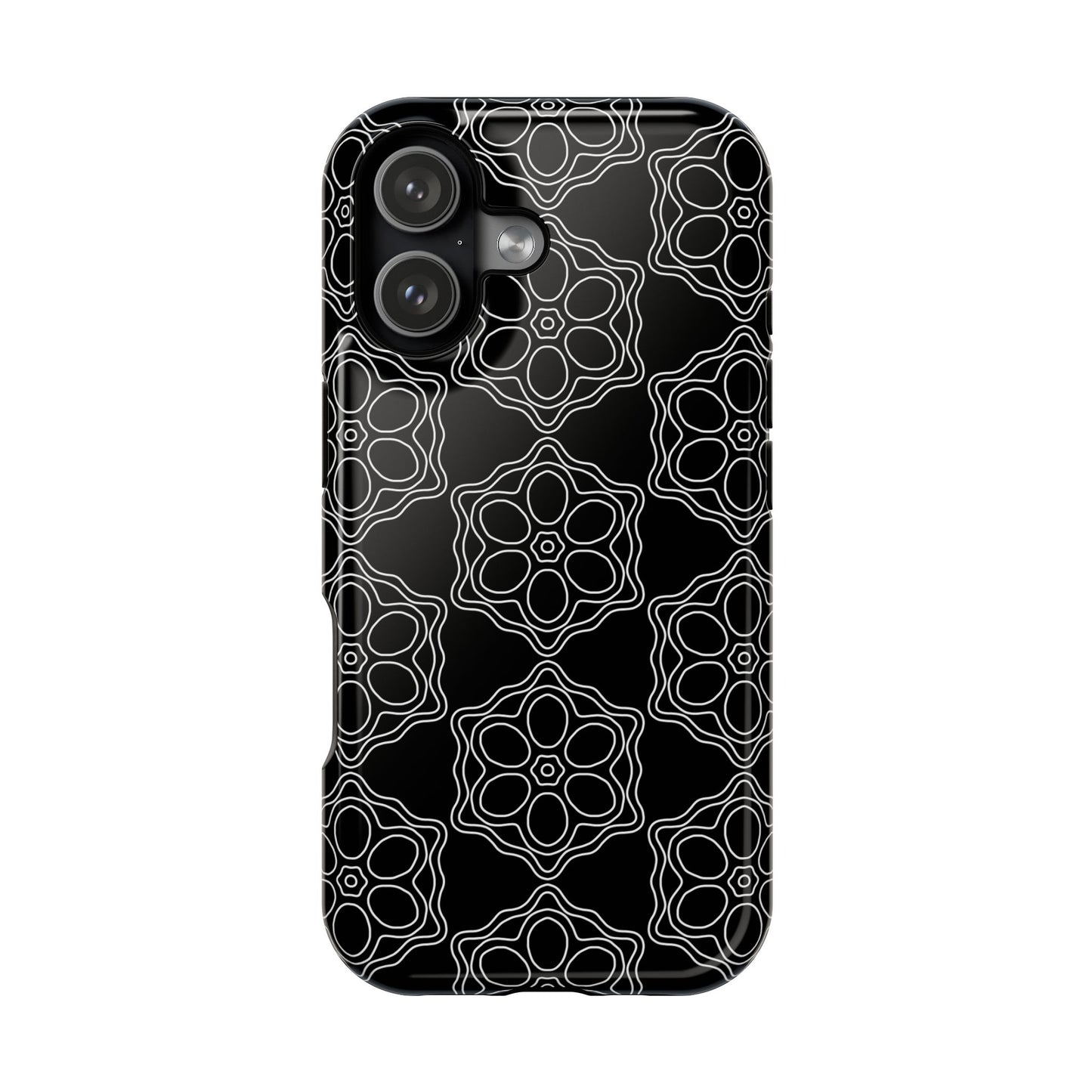 Geometric Sacred Flower - Magnetic Phone Case
