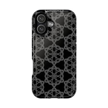 Geometric Sacred Flower - Magnetic Phone Case
