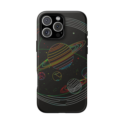 Galactic Tough Phone Case, Starry Space Protection, Unique Gift for Astronomers, Celestial Accessories, Trendy Space Lovers