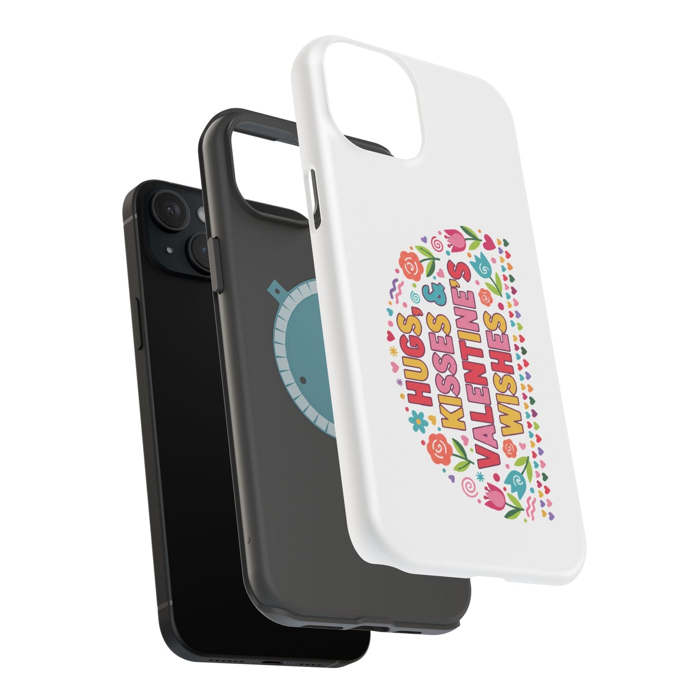 Hugs, Kisses & Valentine’s Wishes - Magnetic Phone Case