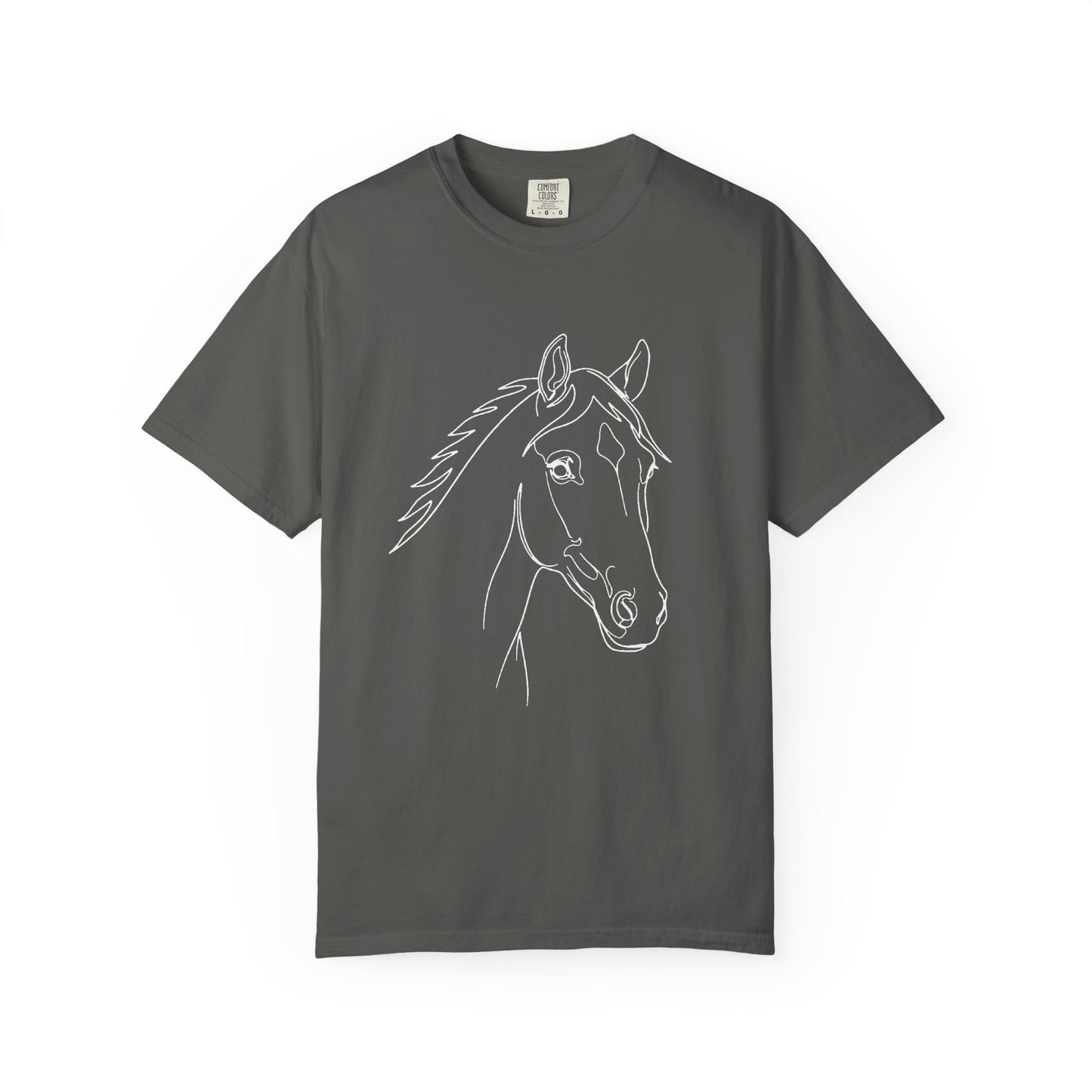 Horse Portrait Sketch - T‑Shirt
