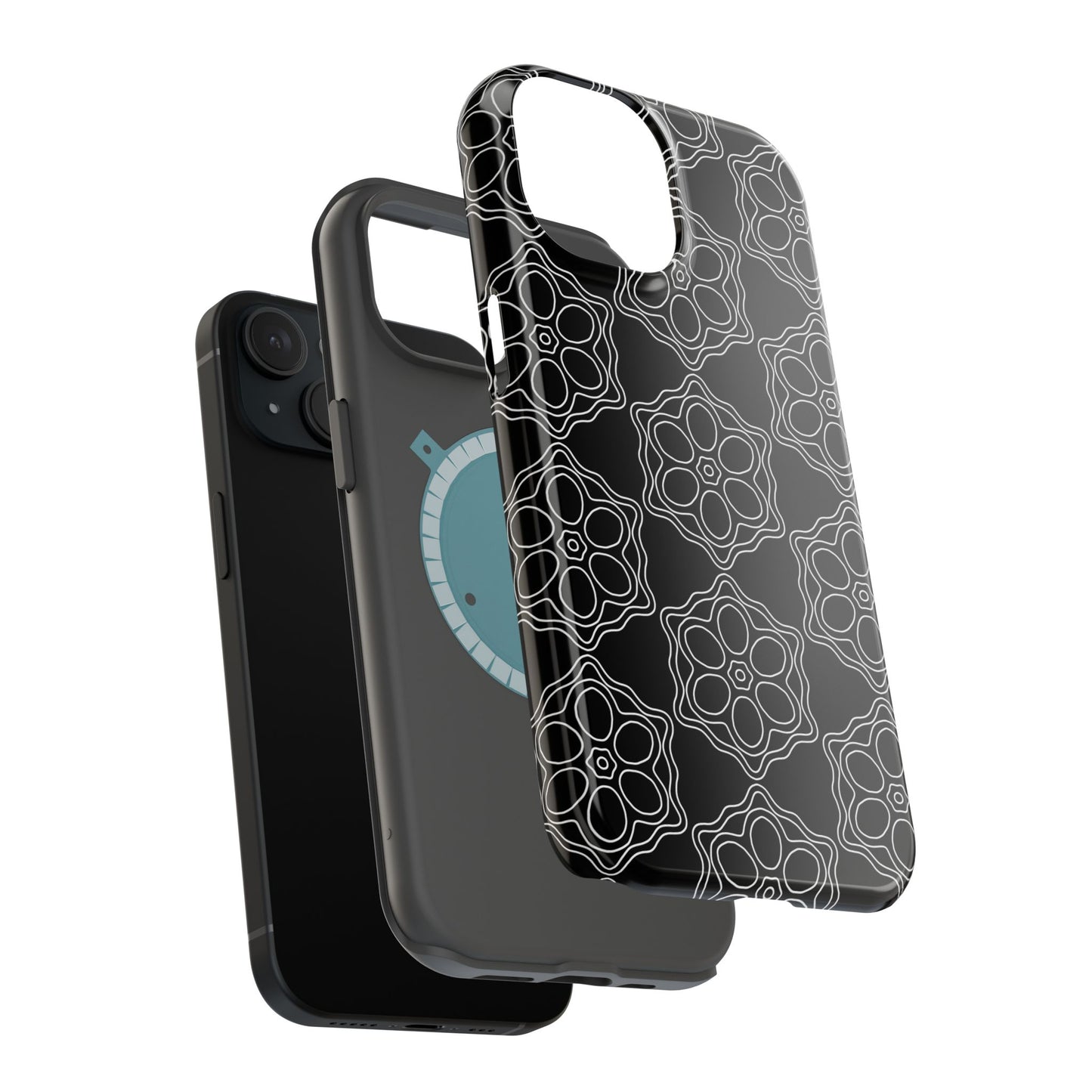 Geometric Sacred Flower - Magnetic Phone Case
