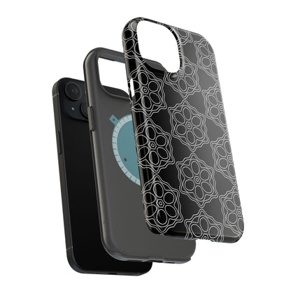 Geometric Sacred Flower - Magnetic Phone Case