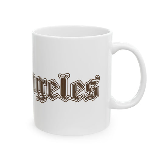 Los Angeles Vintage Ceramic Mug, Perfect Gift for Coffee Lovers, Travel Souvenir, Birthday Present, Travel Mug, Home Decor