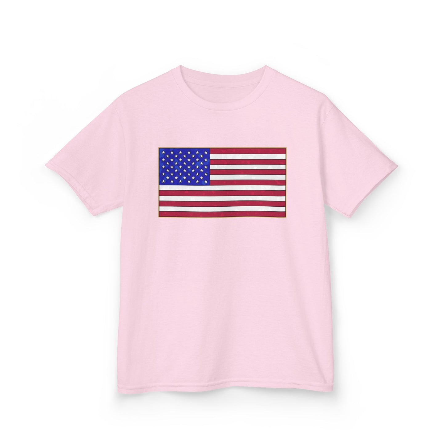 New Glory American Flag (Gold Edge Edition) - Kids Tee