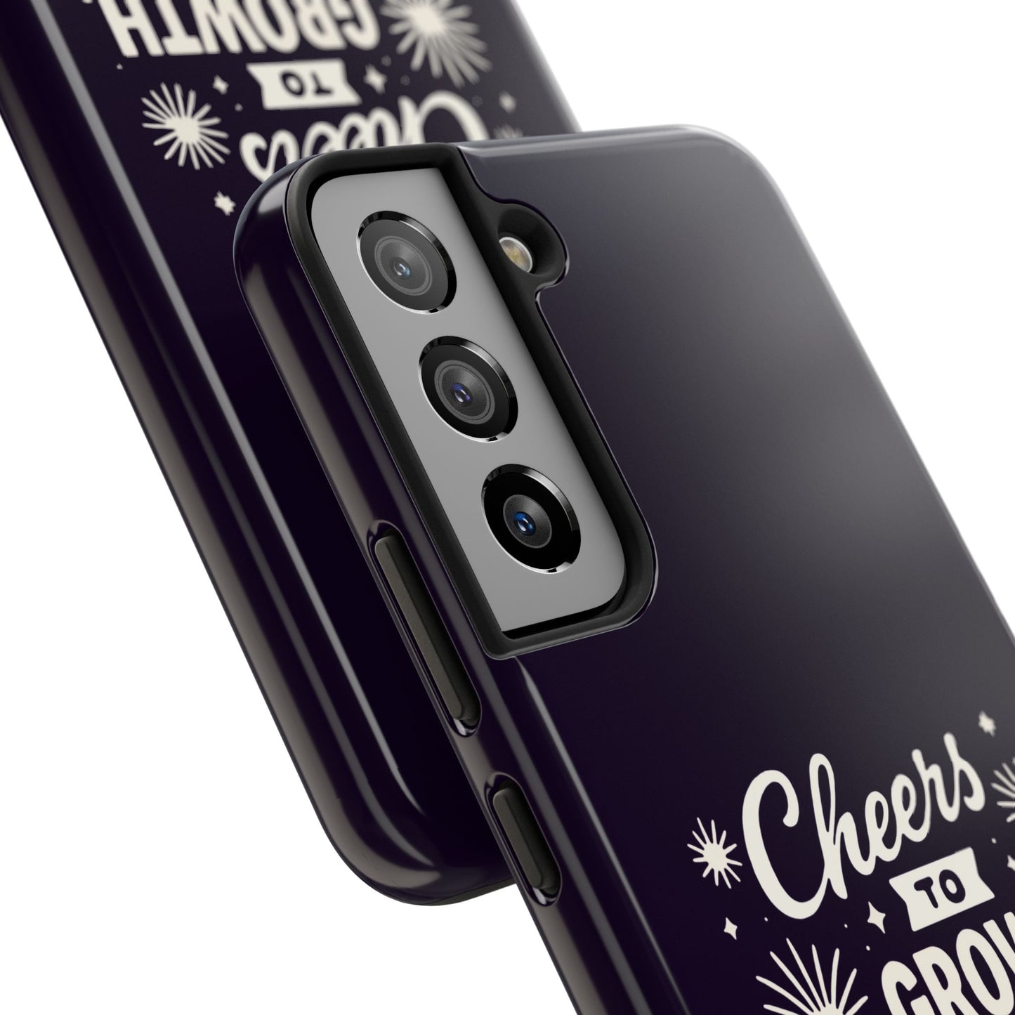 Cheers to Growth, Glow & Goals - Phone Case