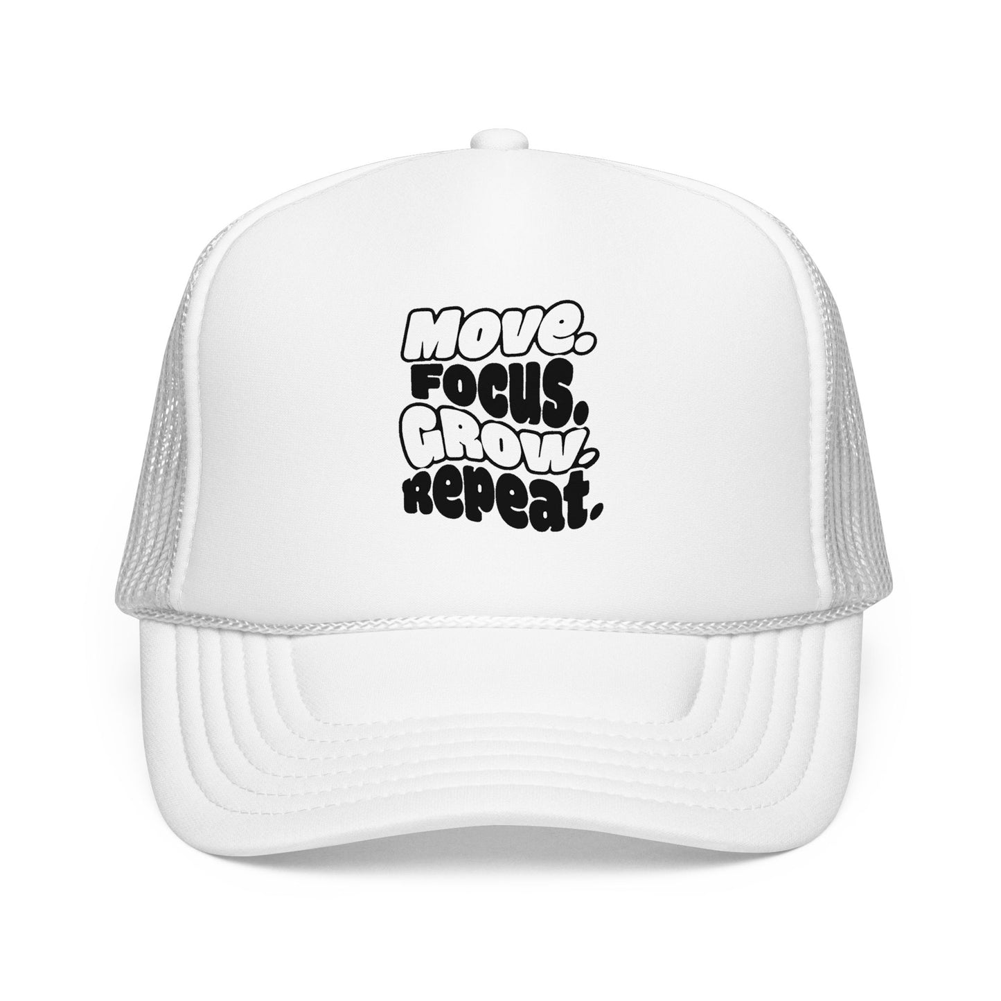 Move. Focus. Grow. Repeat. - Cap