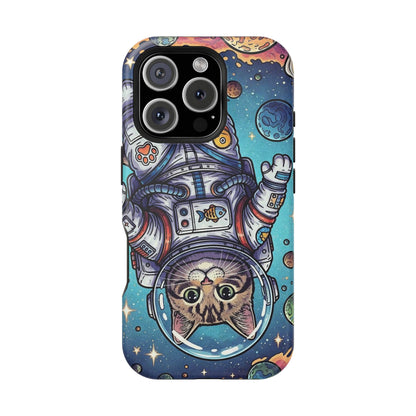 Astronaut Cat - Magnetic Phone Case