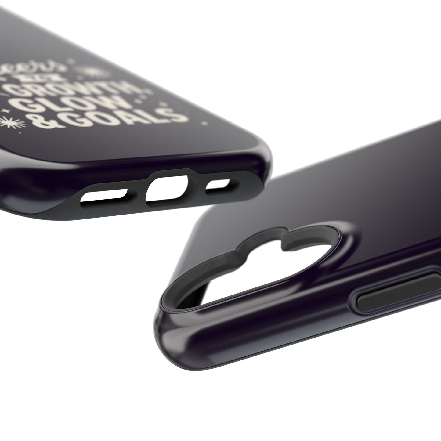 Cheers to Growth, Glow & Goals - Magnetic Phone Case