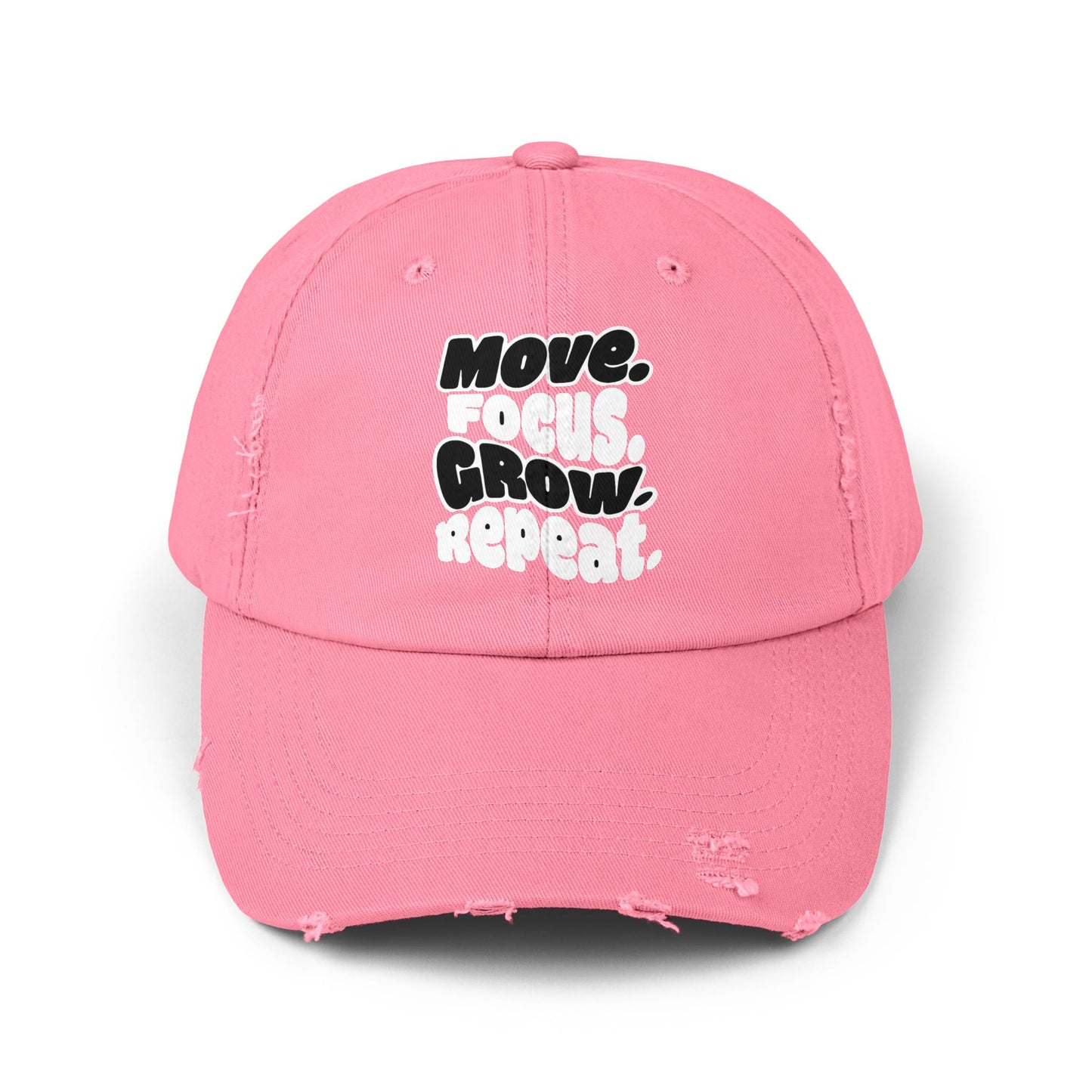 Move. Focus. Grow. Repeat. - Cap