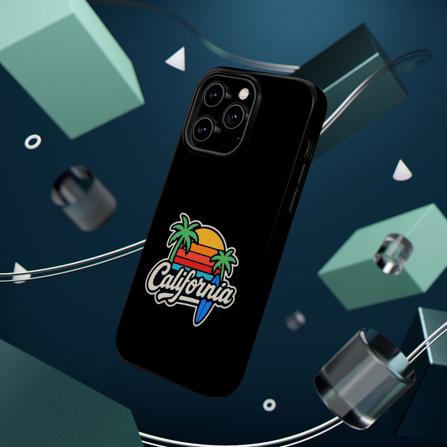 California Surf Vibes - Magnetic Phone Case