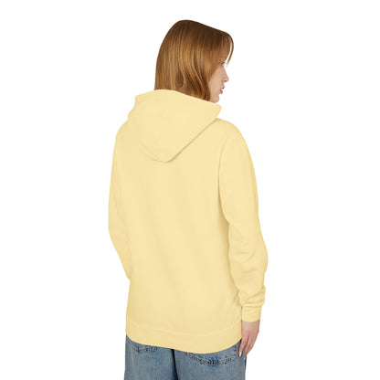 Meditative Mandala Unisex Hooded Sweatshirt, Lightweight Pullover Hoodie, Gift for Relaxation, Mindfulness Apparel, Cozy Layering