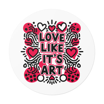 Love Like It's Art - Stickers