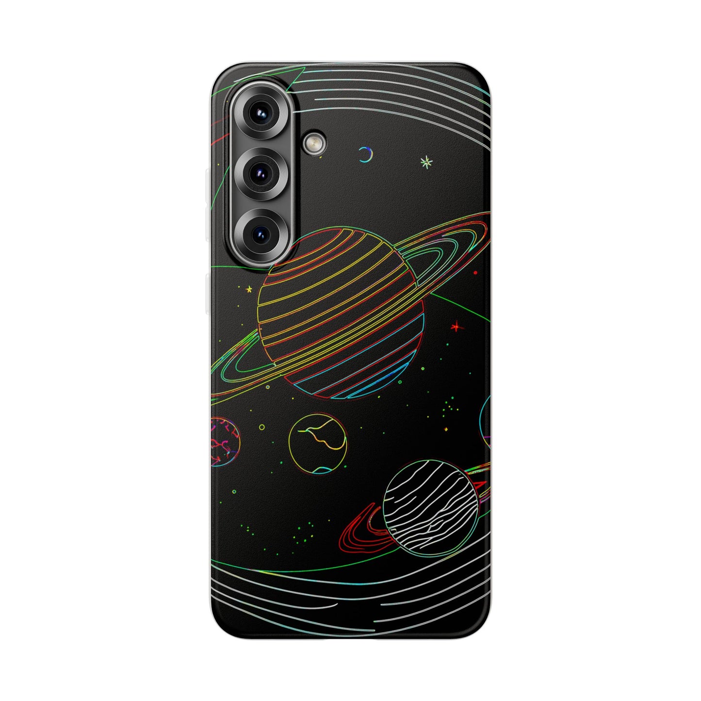Galaxy-Inspired Flexi Cases, Vibrant Phone Covers, Space-Themed Accessories, Cosmic Gifts for Astronomers, Unique Phone Protectors