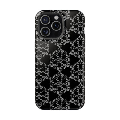 Geometric Sacred Flower - Magnetic Phone Case