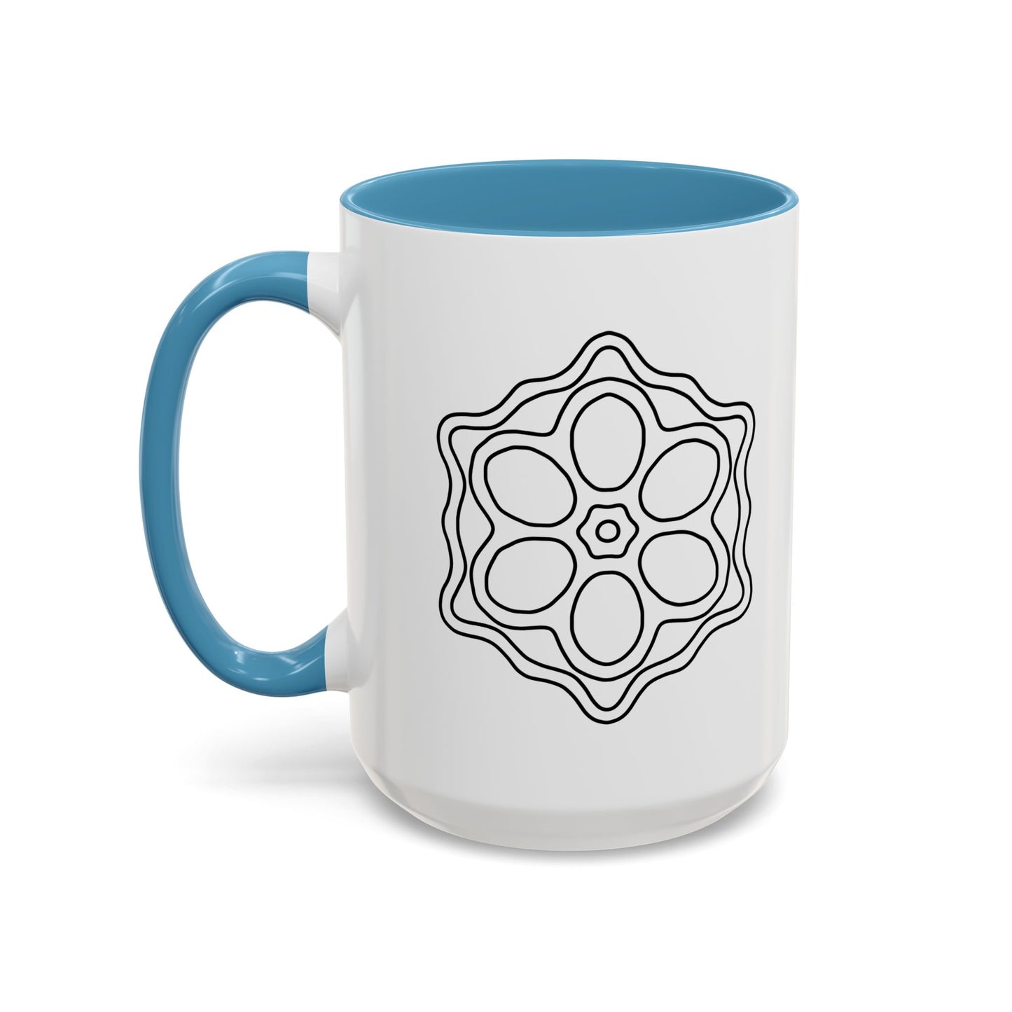 Elegant Floral Accent Coffee Mug, Perfect for Home, Office, Gifts, Birthdays, Inspirational Quotes, Tea Lovers