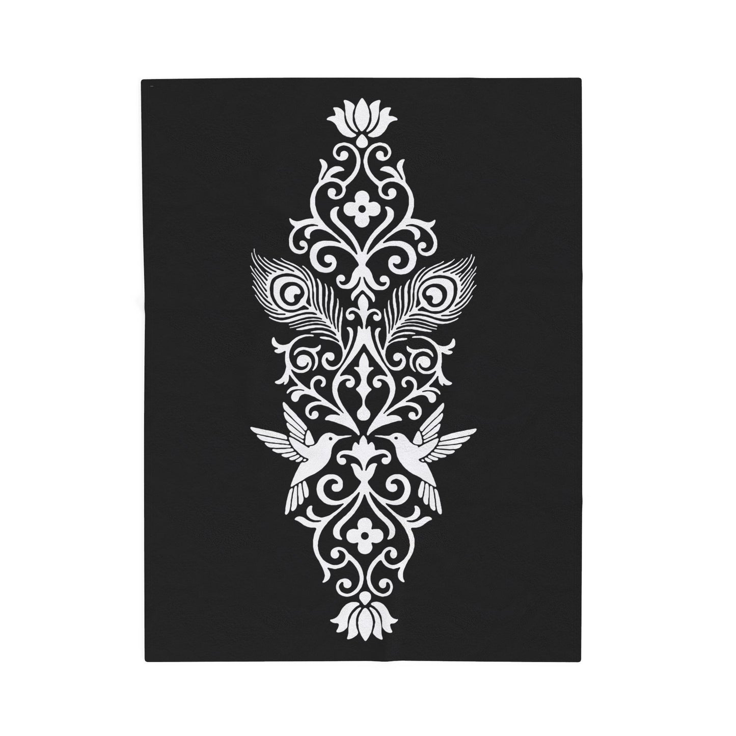 Hummingbird Soulmates - Plush Blanket